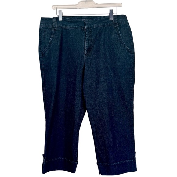 Gloria Vanderbilt | Crop Denim Pants | Size 14 - Picture 1 of 2